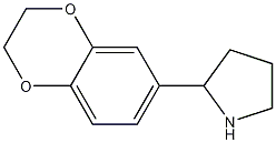 2-(2,3-Dihydro-1,4-benzodioxin-6-yl)pyrrolidine