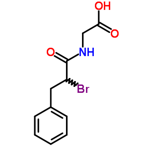 N-(2-bromo-3-phenylpropanoyl)glycine
