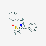 palladium(2+) (1Z)-2-methylprop-1-ene-1,3-diide - (6Z)-6-[(benzylamino)methylidene]cyclohexa-2,4-dien-1-one (1:1)