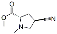PROLINE,4-CYANO-1-METHYL-,METHYL ESTER,TRANS-