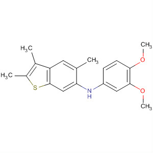Benzo[b]thiophen-6-amine, N-(3,4-dimethoxyphenyl)-2,3,5-trimethyl-