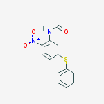 Acetamide, N-[2-nitro-5-(phenylthio)phenyl]-