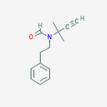 Formamide, N-(1,1-dimethyl-2-propynyl)-N-(2-phenylethyl)-