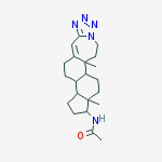 N-(12a,14a-dimethyl-1,2,3,3a,3b,4,5,11,12,12a,12b,13,14,14a-tetradecahydrocyclopenta[5,6]naphtho[2,1-d]tetrazolo[1,5-a]azepin-1-yl)acetamide
