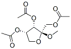[(3S,4S,5S)-4-acetyloxy-5-(acetyloxymethyl)-5-methoxy-oxolan-3-yl] ace tate