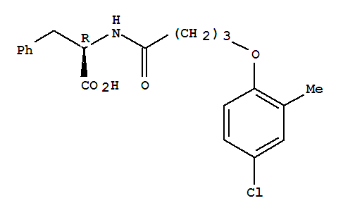 N-[4-(4-chloro-2-methylphenoxy)butanoyl]phenylalanine