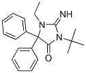 3-(1,1-Dimethylethyl)-1-ethyl-2-imino-5,5-diphenyl-4-imidazolidinone