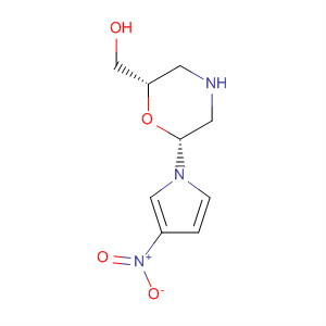 2-Morpholinemethanol, 6-(3-nitro-1H-pyrrol-1-yl)-, (2S,6R)-