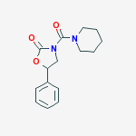 5-phenyl-3-(piperidin-1-ylcarbonyl)-1,3-oxazolidin-2-one