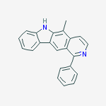 6H-Pyrido[4,3-b]carbazole, 5-methyl-1-phenyl-