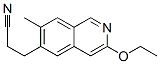 3-(3-ethoxy-7-methyl-isoquinolin-6-yl)propanenitrile