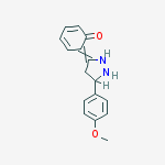 Phenol, 2-[4,5-dihydro-5-(4-methoxyphenyl)-1H-pyrazol-3-yl]-