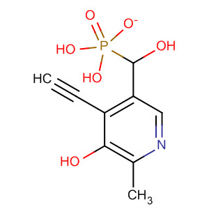 3-Pyridinemethanol, 4-ethynyl-5-hydroxy-6-methyl-, a-(dihydrogenphosphate)