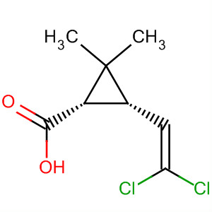 Cyclopropanecarboxylic acid, 3-(2,2-dichloroethenyl)-2,2-dimethyl-,(1S,3S)-