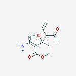 3-(Aminomethylene)tetrahydro-4-hydroxy-2-oxo-α-vinyl-2H-pyran-4-acetaldehyde