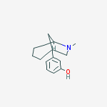 Phenol, 3-(6-methyl-6-azabicyclo[3.2.1]oct-1-yl)-