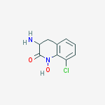2(1H)-Quinolinone, 3-amino-8-chloro-3,4-dihydro-1-hydroxy-