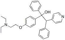 1-(4-Diethylaminoethoxyphenyl)-1,2-di(phenyl)-2-(4-pyridyl)ethanol