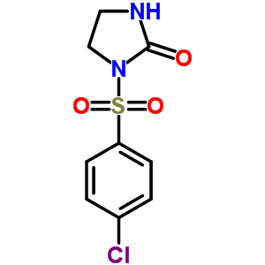 1-(4-chlorophenyl)sulfonylimidazolidin-2-one