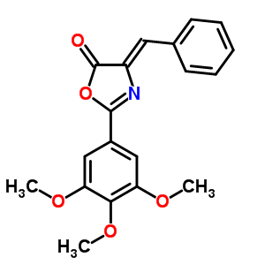 (4Z)-4-benzylidene-2-(3,4,5-trimethoxyphenyl)-1,3-oxazol-5(4H)-one