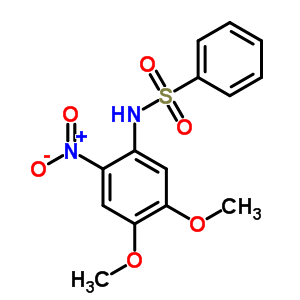 N-(4,5-dimethoxy-2-nitrophenyl)benzenesulfonamide