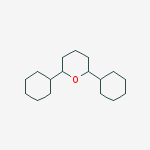 2H-Pyran, 2,6-dicyclohexyltetrahydro-