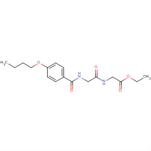 Glycine, N-[N-(4-butoxybenzoyl)glycyl]-, ethyl ester