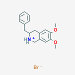 3-benzyl-6,7-dimethoxy-1,2,3,4-tetrahydroisoquinolinium bromide