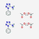 dicopper 1-phenyltetrazol-5-amine tetraacetate