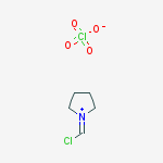 Pyrrolidinium, 1-(chloromethylene)-, perchlorate