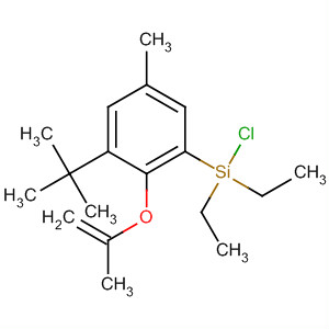 Silane,chloro[3-(1,1-dimethylethyl)-5-methyl-2-(2-propenyloxy)phenyl]diethyl-