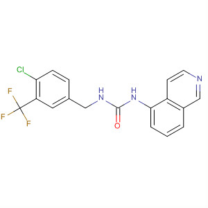 Urea, N-[[4-chloro-3-(trifluoromethyl)phenyl]methyl]-N'-5-isoquinolinyl-