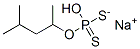 1,3-dimethylbutyl hydrogen phosphorodithioate, sodium salt