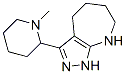 PYRAZOLO[3,4-B]AZEPINE,1,4,5,6,7,8-HEXAHYDRO-3-(1-METHYL-PIPERIDIN-2-YL)-