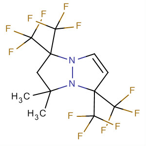 1H,5H-Pyrazolo[1,2-a]pyrazole,2,3-dihydro-3,3-dimethyl-1,1,5,5-tetrakis(trifluoromethyl)-