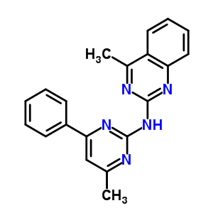 4-methyl-N-(4-methyl-6-phenylpyrimidin-2-yl)quinazolin-2-amine