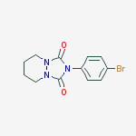 2-(4-bromophenyl)tetrahydro-1H-[1,2,4]triazolo[1,2-a]pyridazine-1,3(2H)-dione