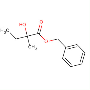 Butanoic acid, 2-hydroxy-2-methyl-, phenylmethyl ester, (2S)-