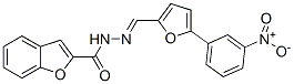 2-Benzofurancarboxylicacid,[[5-(3-nitrophenyl)-2-furanyl]methylene]hydrazide(9CI)