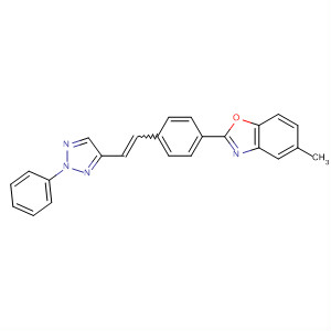 Benzoxazole,5-methyl-2-[4-[2-(2-phenyl-2H-1,2,3-triazol-4-yl)ethenyl]phenyl]-
