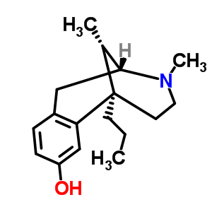 (2R,6R,11S)-3,11-dimethyl-6-propyl-1,2,3,4,5,6-hexahydro-2,6-methano-3-benzazocin-8-ol