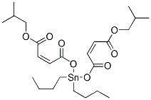isobutyl (Z,Z)-10,10-dibutyl-2-methyl-5,8,12-trioxo-4,9,11-trioxa-10-stannapentadeca-6,13-dien-15-oate