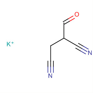 Butanedinitrile, formyl-, ion(1-), potassium