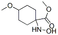 CYCLOHEXANECARBOXYLIC ACID 1-(HYDROXYAMINO)-4-METHOXY-,METHYL ESTER