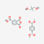 1,4-Benzenedicarboxylic acid, dimethyl ester, polymer with 1,3-dihydro-1,3-dioxo-5-isobenzofurancarboxylic acid and 2,2-dimethyl-1,3-propanediol