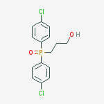 3-[bis(4-chlorophenyl)phosphoryl]propan-1-ol
