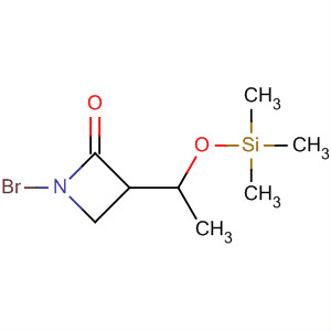 2-Azetidinone, 1-bromo-3-[1-[(trimethylsilyl)oxy]ethyl]-