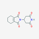 2-(2,6-dioxopiperidin-4-yl)-4,5,6,7-tetrahydroisoindole-1,3-dione