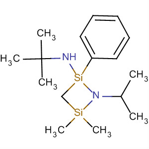 1-Aza-2,4-disilacyclobutan-2-amine,N-(1,1-dimethylethyl)-4,4-dimethyl-1-(1-methylethyl)-2-phenyl-