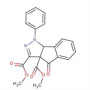 Indeno[1,2-c]pyrazole-3,3a(1H)-dicarboxylic acid,4,8b-dihydro-4-oxo-1-phenyl-, dimethyl ester